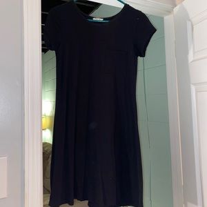 Black T-Shirt Dress